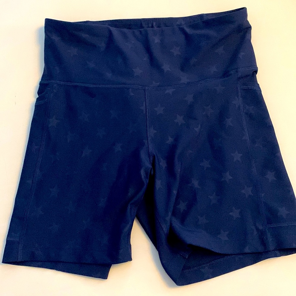 Star Pattern Bike Shorts